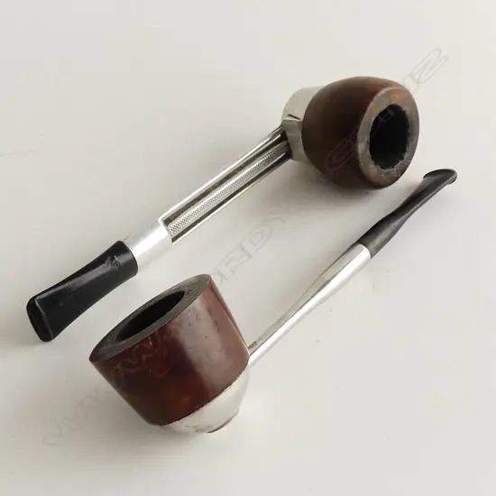 TWO VINTAGE SMOKERS PIPES  - SUPER TWIST FRANCE AND TITAN  