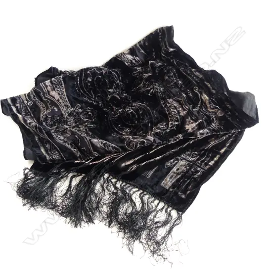 SILK VELVET SCARF