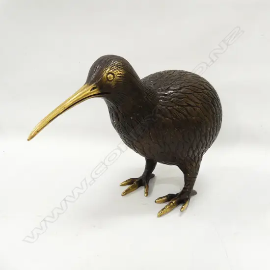 BRONZE KIWI, H. 180mm