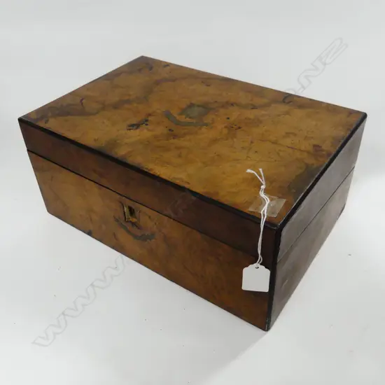 WALNUT WRITING SLOPE 350 BY 230MM