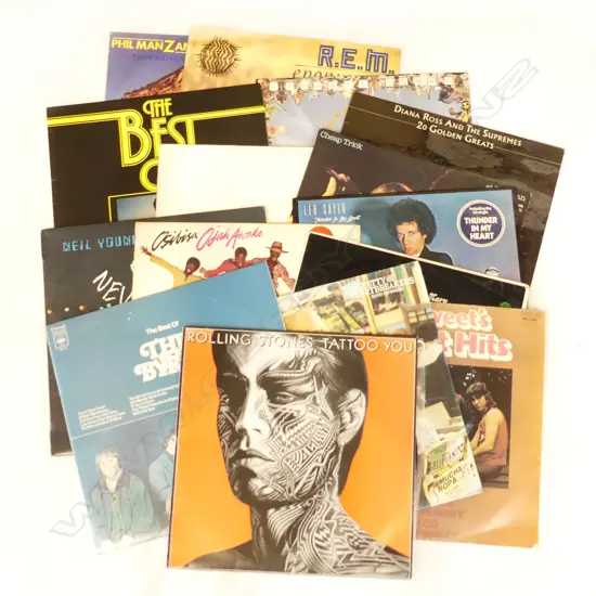 15 ASST POP & ROCK LPS MOSTLY EXCELLENT CONDITION