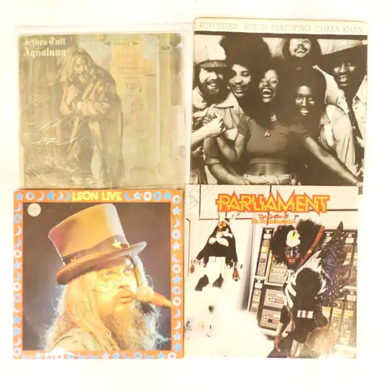 4 ASST ROCK & REGGAE LPS IN EXCELLENT CONDITION