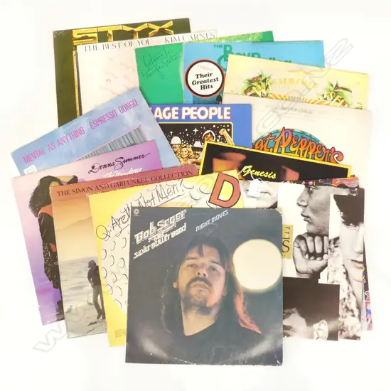 15 ASST POP & ROCK LPS MOSTLY EXCELLENT CONDITION