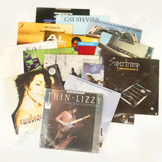 15 ASST POP & ROCK LPS MOSTLY EXCELLENT CONDITION