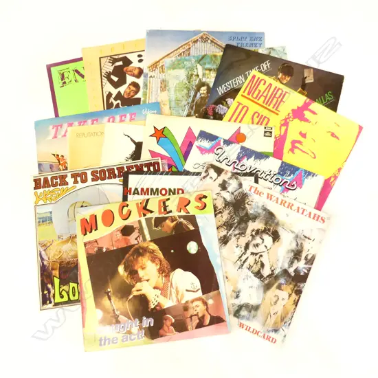 15 ASST NZ POP & ROCK LPS MOSTLY EXCELLENT CONDITION