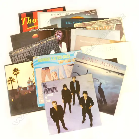  15 ASST POP & ROCK LPS MOSTLY IN EXCELLENT CONDITION