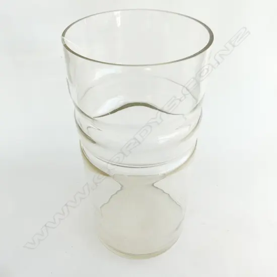 LG GLASS CYLINDER VASE H.480mm / 235mm dia