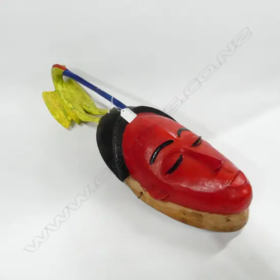 AFRICAN BIRD FACE MASK H600MM