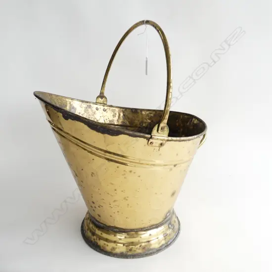 BRASS COAL BUCKET H.330mm