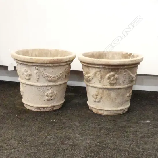 PR SMALL SWAG PLANTER ANTIQUE FINISH GARDEN POTS