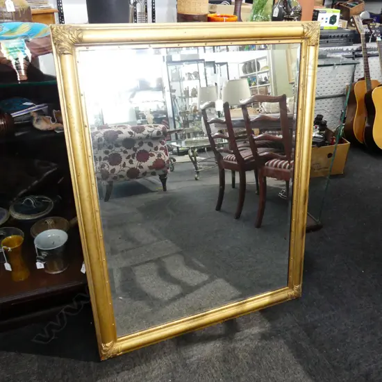 LG GILT FRAMED MIRROR 1150x890mm