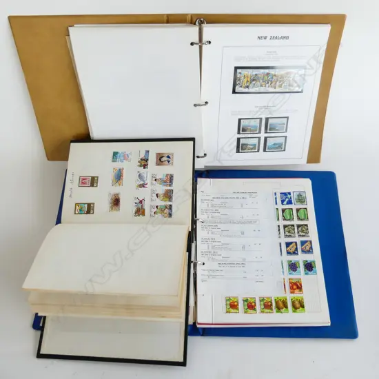 3 NZ STAMP ALBUMS