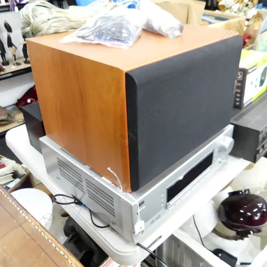 JVC AMPLIFIER W.435mm + TEAC SPEAKER TSW-80