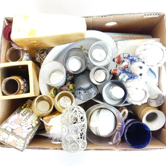 BOX LOT ASST. CHINA, CHINA ETC