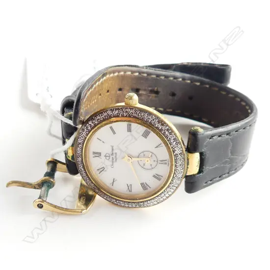 VINTAGE &quot;CHRISTIAN BERNARD&quot; LADIES WATCH D169 NEEDS BATTERY AND NEW STRAP