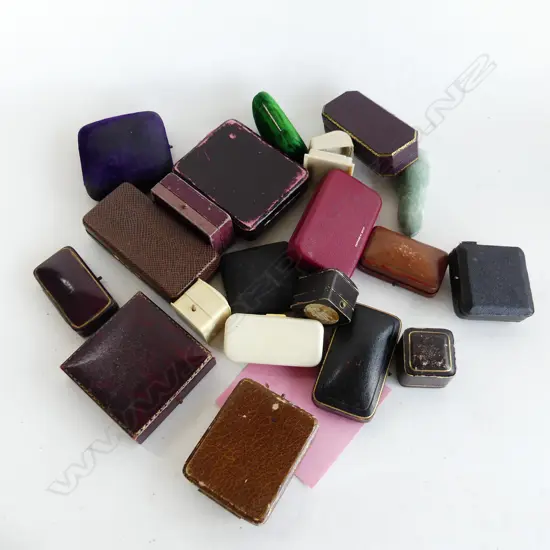 20 ASST. VINTAGE JEWELLERY BOXES