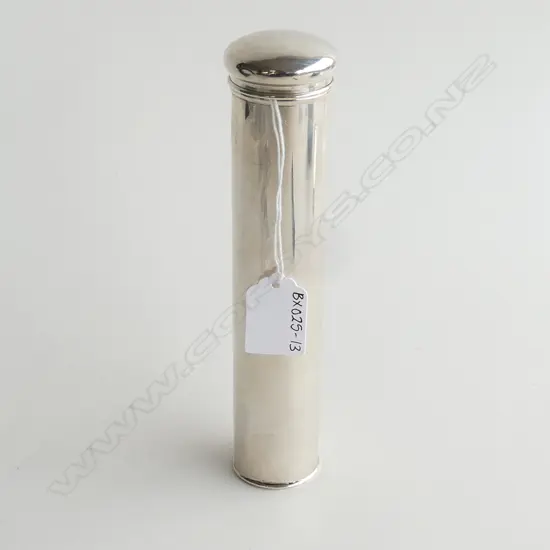 STG SILVER CERTIFICATE HOLDER, L. 200MM, BIRM 1901, 82GMS