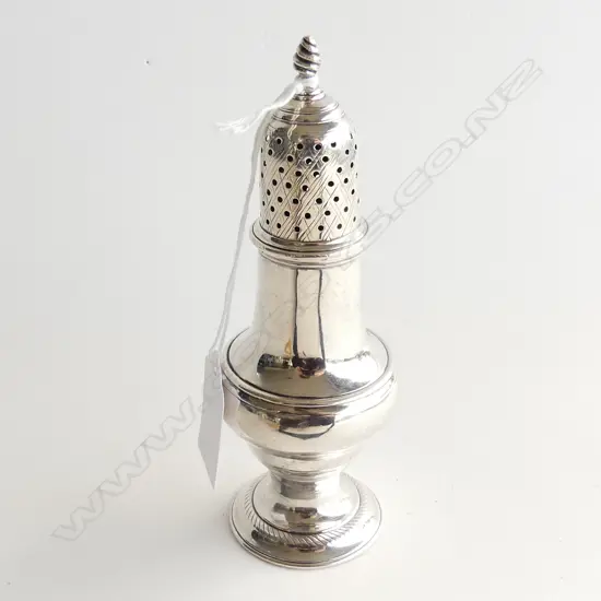 GEO S/SILVER SUGAR CASTER H145MM W90grms
