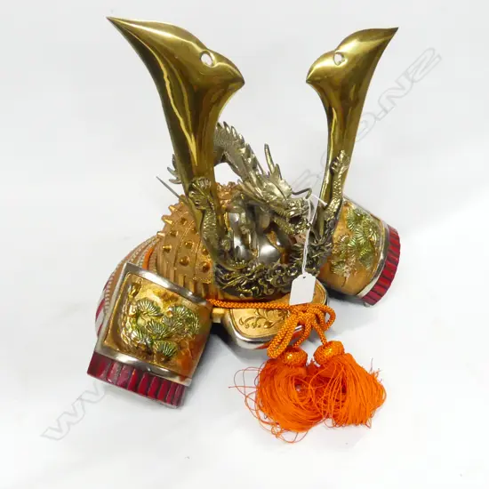 JAPANESE DECORATIVE SAMURAI HELMET