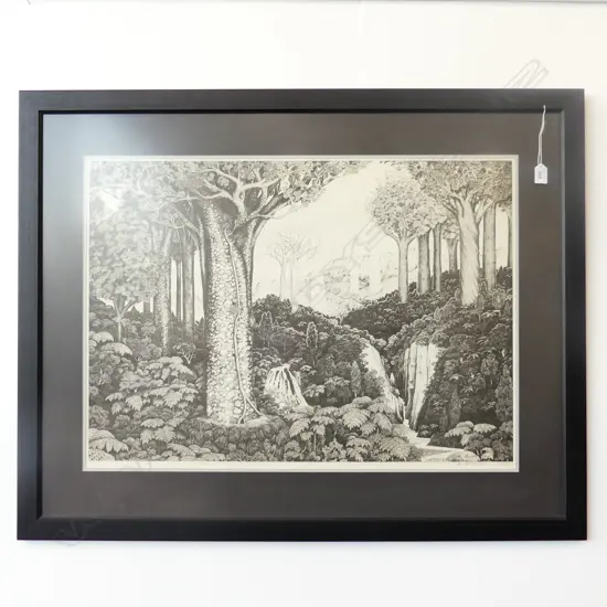 LG REI HAMON SIGNED LTD. ED PRINT 108/600 565x785mm