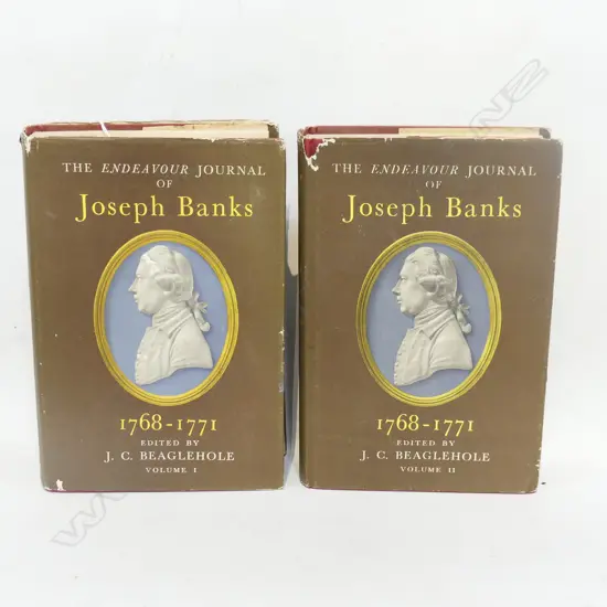 VOL. I & II; THE ENDEAVOUR JOURNALS OF JOSEPH BANKS 1768-1771 