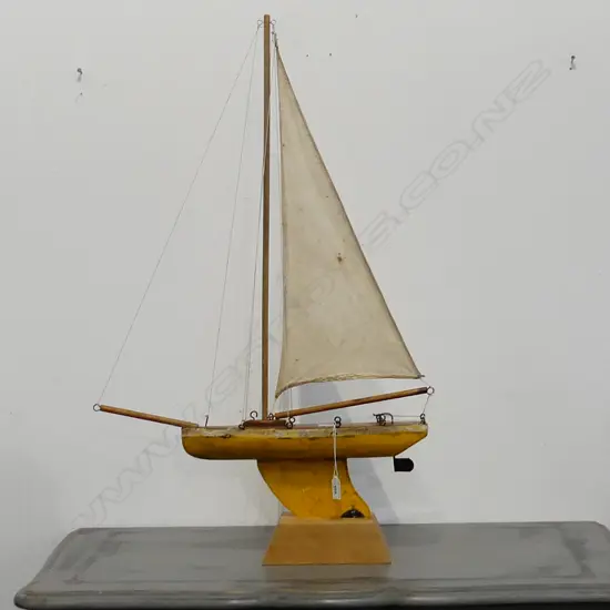 SM POND YACHT - BORER TREATED L. 530mm