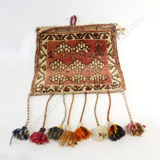 OLD CAMEL BAG WITH TASSLES 