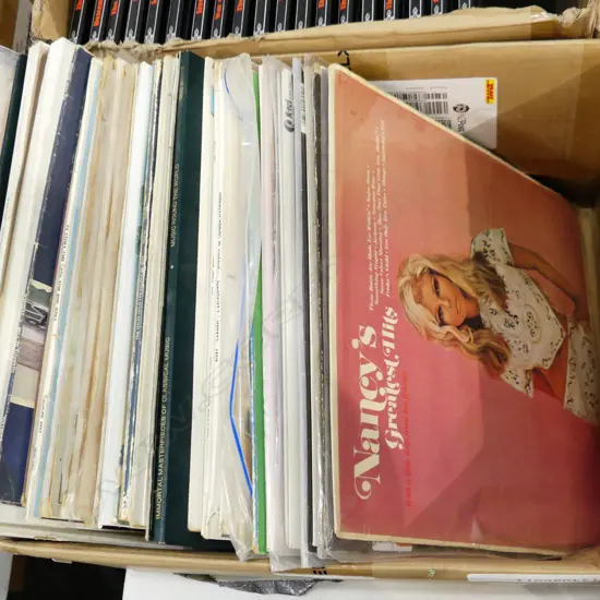 BOX LOT ASST. RECORDS