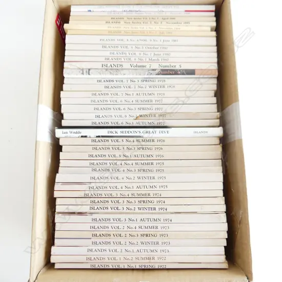 COLLECTION OF 'ISLANDS' ARTS & LETTERS LITERARY MAGAZINE...