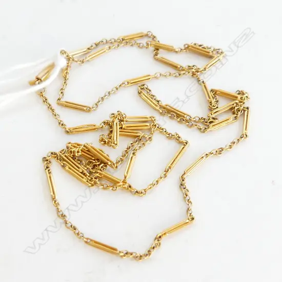 14ct GOLD CHAIN FAULTED 3.3 GRAMS  48CM APPROX