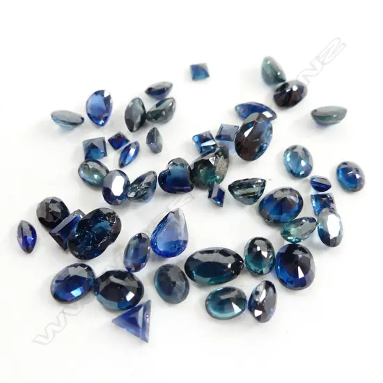 BAG MIXED SAPPHIRES 10CT 