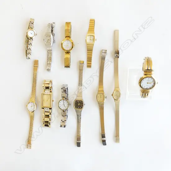GOOD COLLECTION LADIES OLD WRIST WATCHES INCL CHRISTIAN BERNARD, CITIZEN, OLYMPIC, SEIKO ETC..