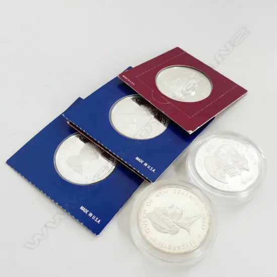6 925 SILVER PROOF COINS