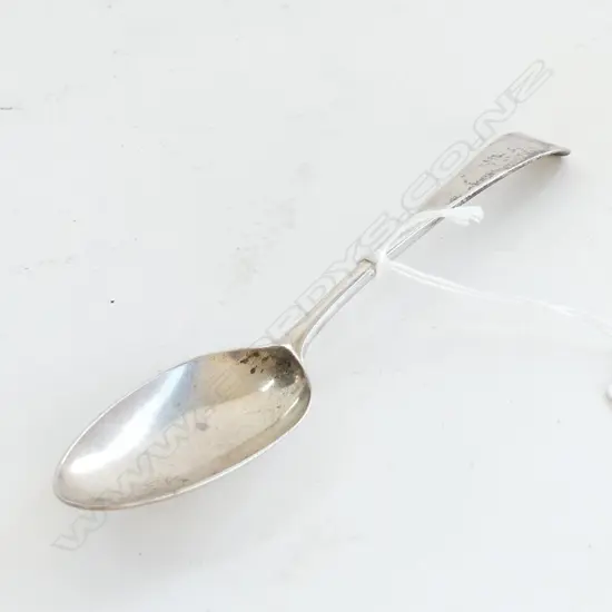 GEO S/SILVER DESSERT SPOON 32grms