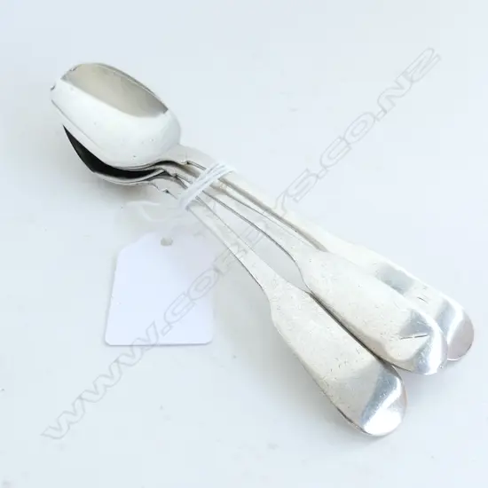 3 VICT S/SILVER TEASPOONS 58grms
