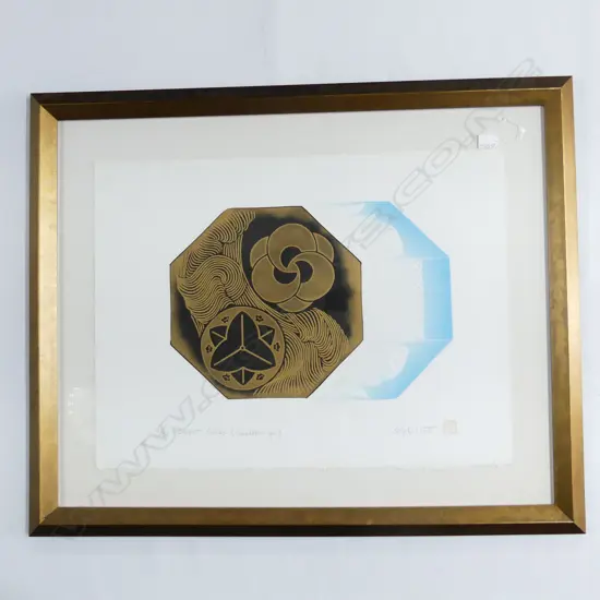 REIKO ELLIOT LTD ED PRINT 'CREST' 6/30 SIGNED 570 x 760mm