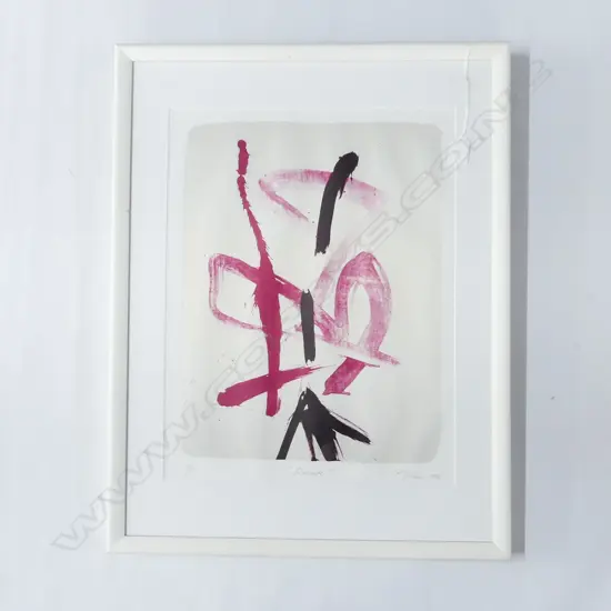 PHILIPA BLAIR (NZ b.1945) 'DUENDE' 7/15 SIGNED & DATED 1986 475x365mm