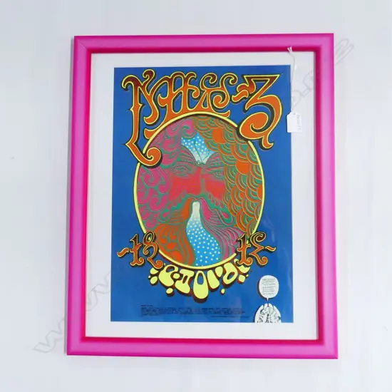 MUSIC POSTER PRINT; PEACE-3 CHUCK BERRY IN DENVER 435x305mm