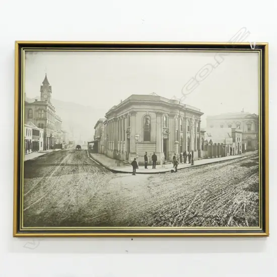 PHOTO PRINT - LAMBTON QUAY WGTN C.1900 355x480mm
