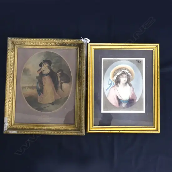 VINTAGE PRINT ‘LOUISA’ 380MMX490MM + OTHER  380X490MM