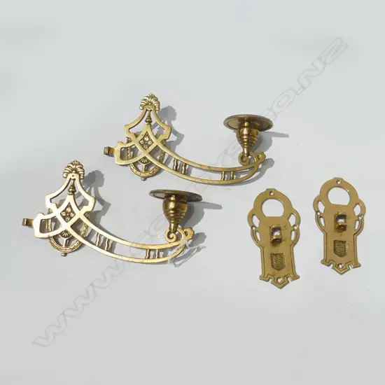 PR BRASS PIANO SCONCES L.200mm