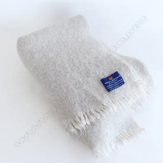 100% MOHAIR BLANKET NZ MADE