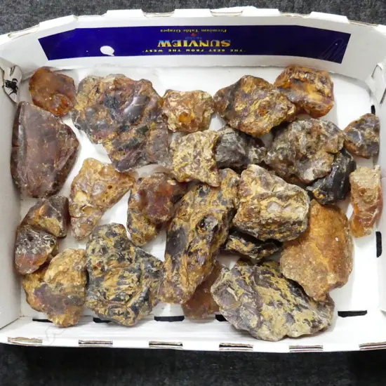 BIG BOX LOT KAURI GUM NUGGETS, APPROX 6KG