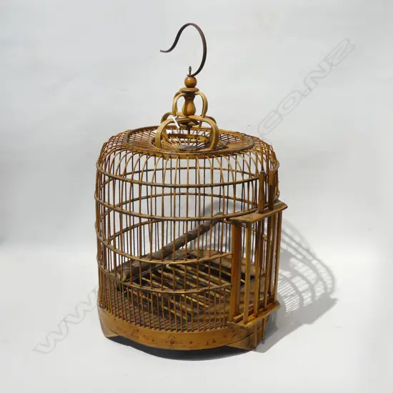 ORIENTAL CANE BIRDCAGE H480MM