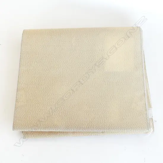 VINTAGE JAPANESE SILK OBI GOLD THREAD L.4400mm