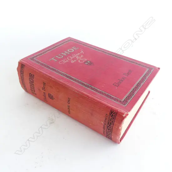 BOOK 'TUHOE THE CHILDREN OF THE MIST' VOL.1