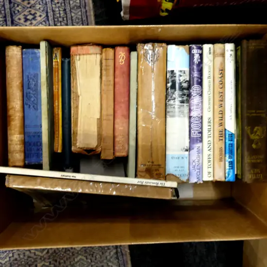 BOX BOOKS; NZ NOVELS ETC