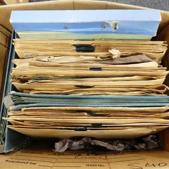 BOX LOT ASST. VINTAGE 78 RECORDS