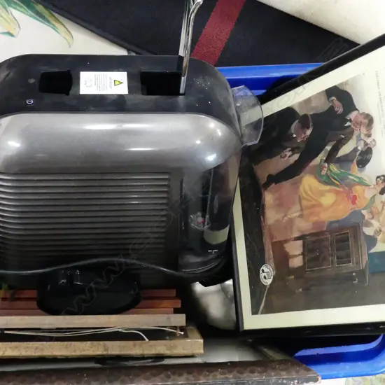 BOX LOT PRINTS, K-FEE COFFEE MAKER ETC