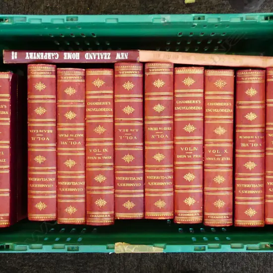 BOX CHAMBERS ENCYCLOPEDIAS